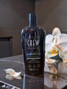 American Crew 3‑in‑1 Chamomile Pine Shampoo Conditioner Body Wash 33.8 oz